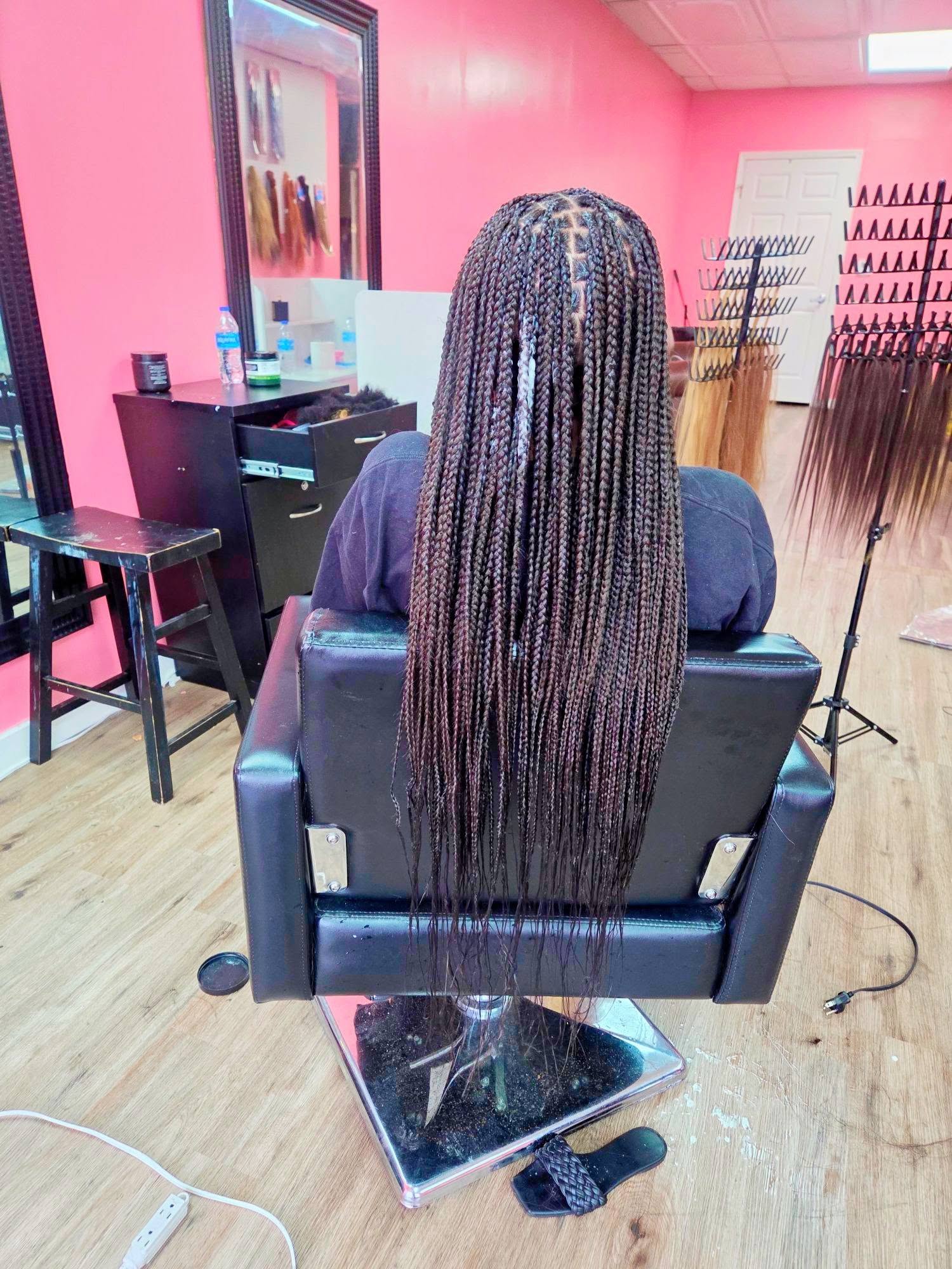 Knotless Braids Butt Length - Afro Magic Braiding Hair