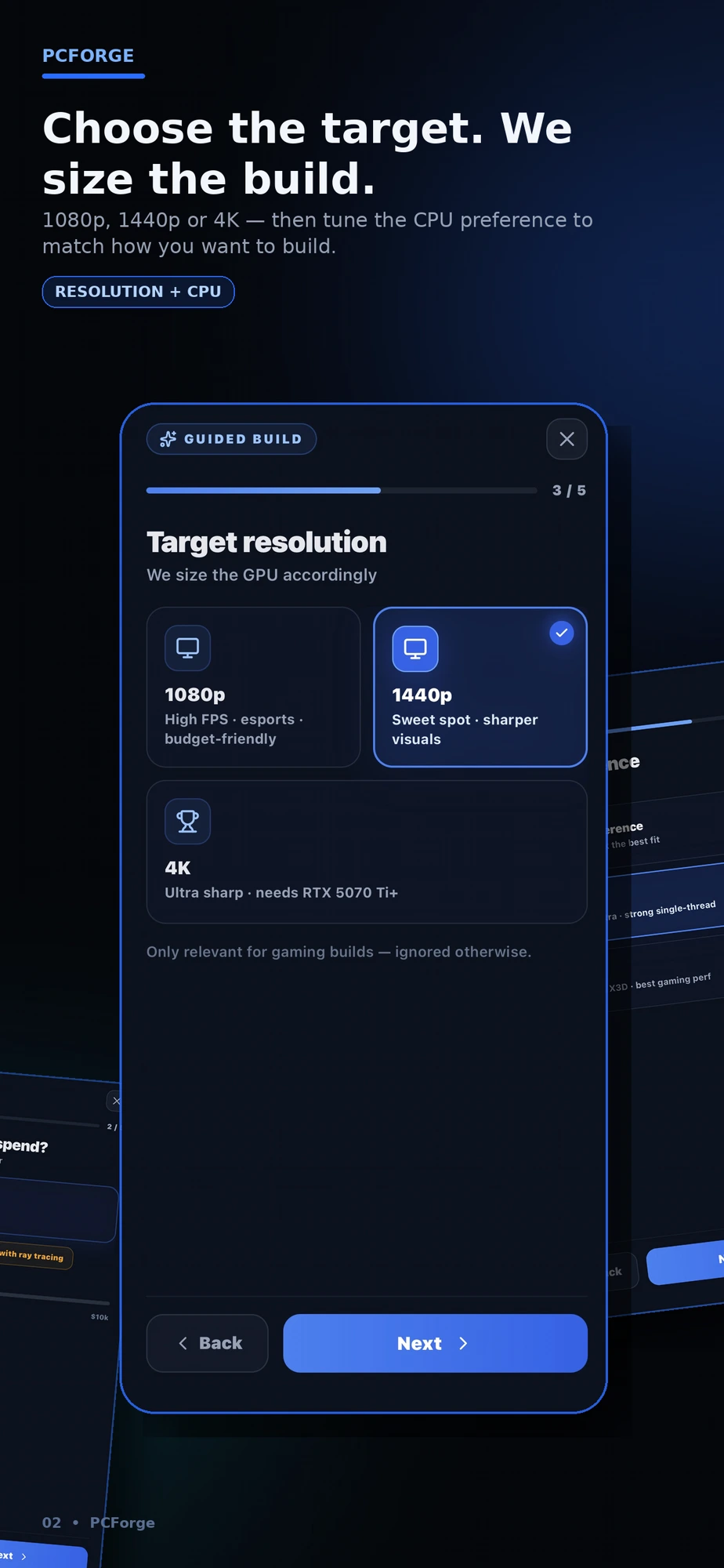 Target resolution