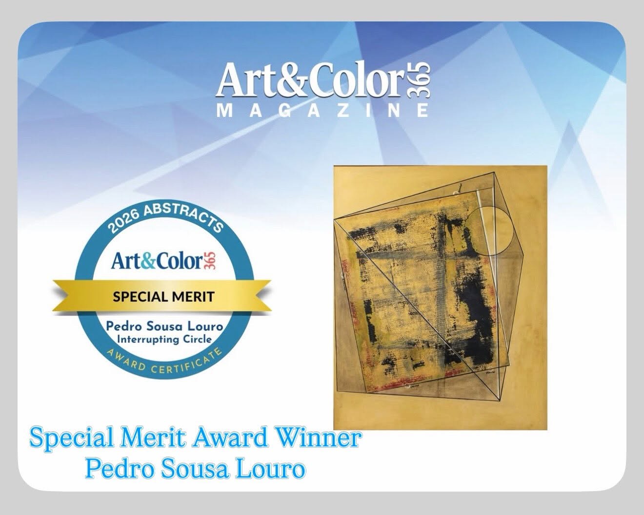 Special Merit Award — 2026 Abstracts Competition