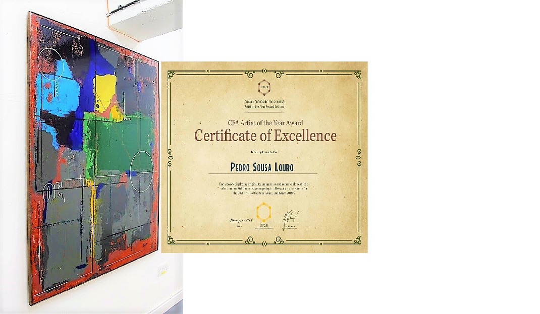 Certificate of Excellence — CFA Artist of the Year Award