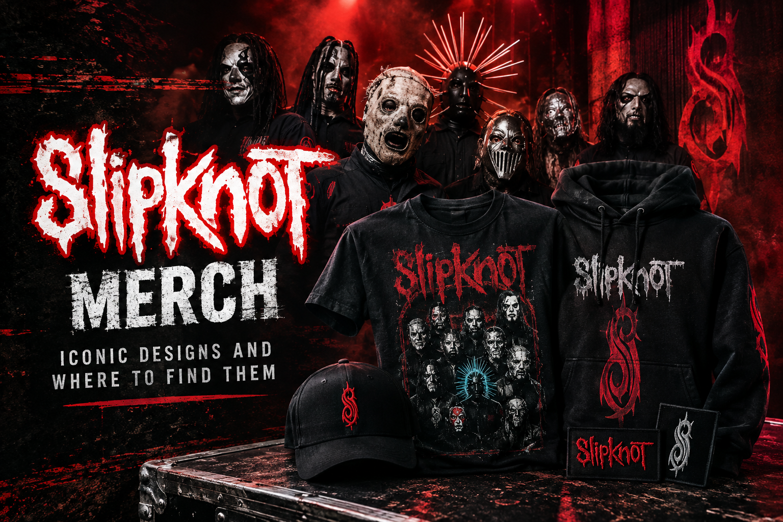 The Best Slipknot Merch: Iconic Designs and Where to Find Them