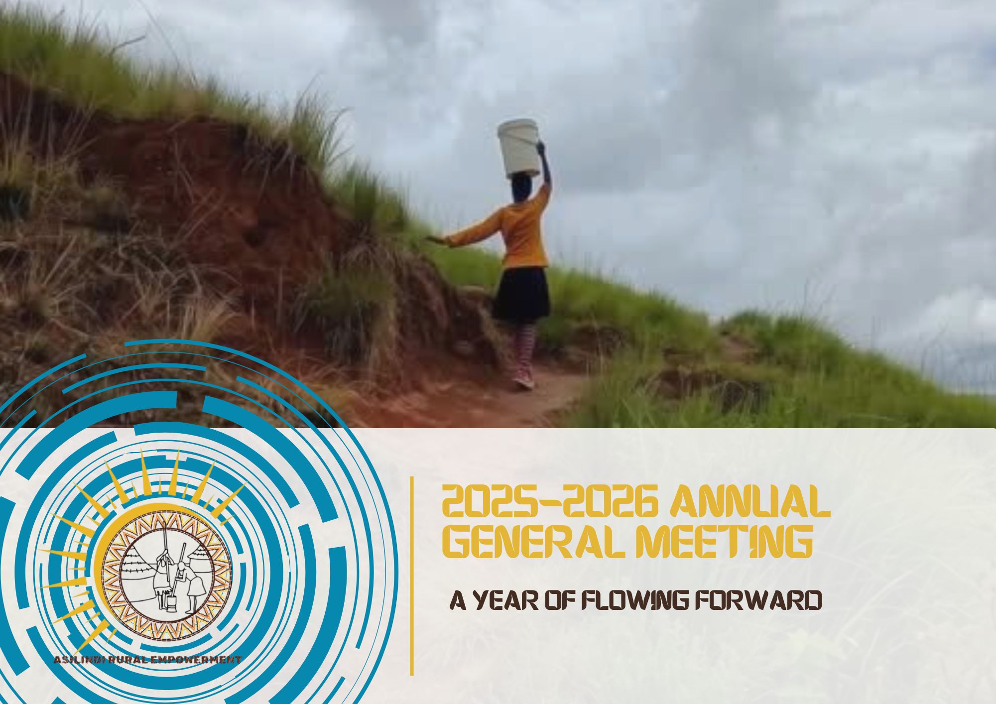 2025–2026 Annual General Meeting cover — A Year of Flowing Forward