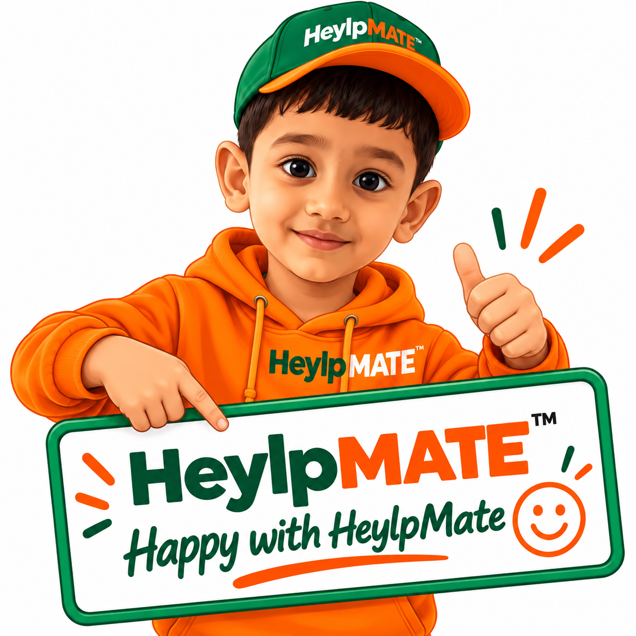 HeylpMate Child Ambassador — Happy with HeylpMate