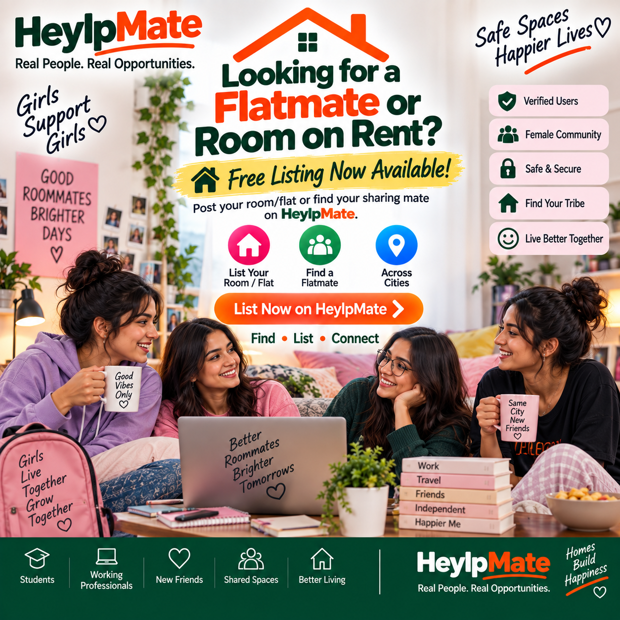 HeylpMate HomeStay — Stay Local. Feel Home.