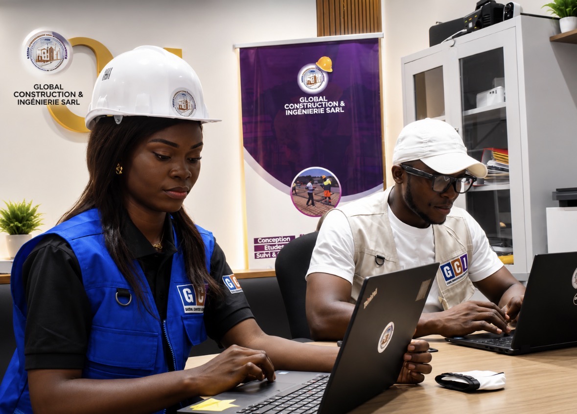 GCI Kinshasa - équipe au travail