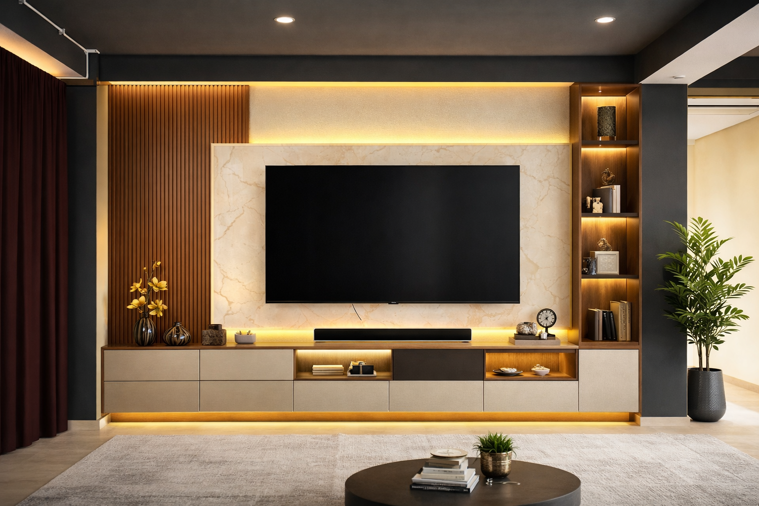 Cinematic TV Unit