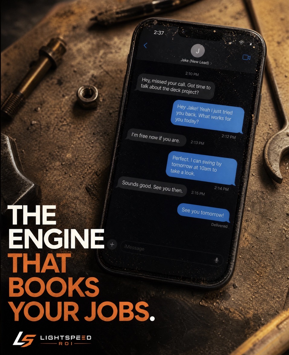 A missed call is a missed job