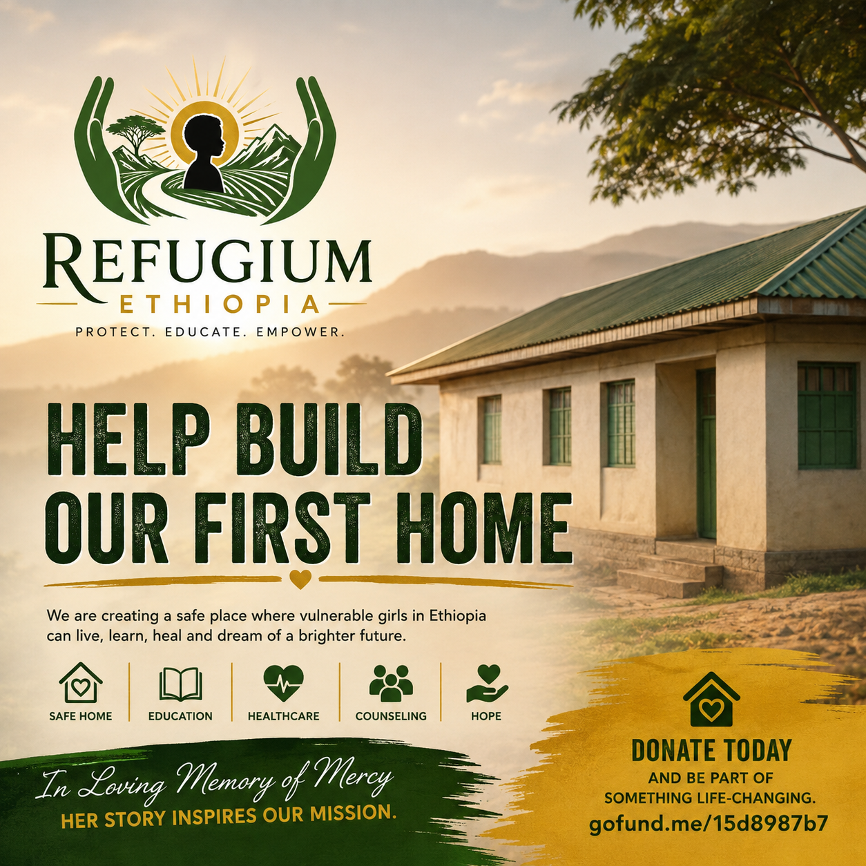 Help build our first home — In loving memory of Mercy
