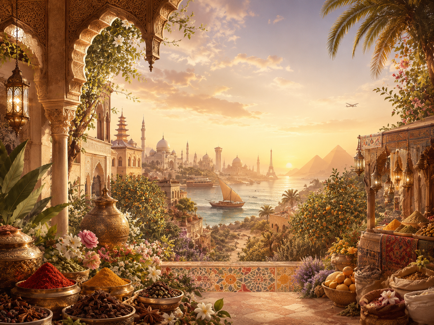 The golden heritage of Arabia — the world inside every Al Zahra attar