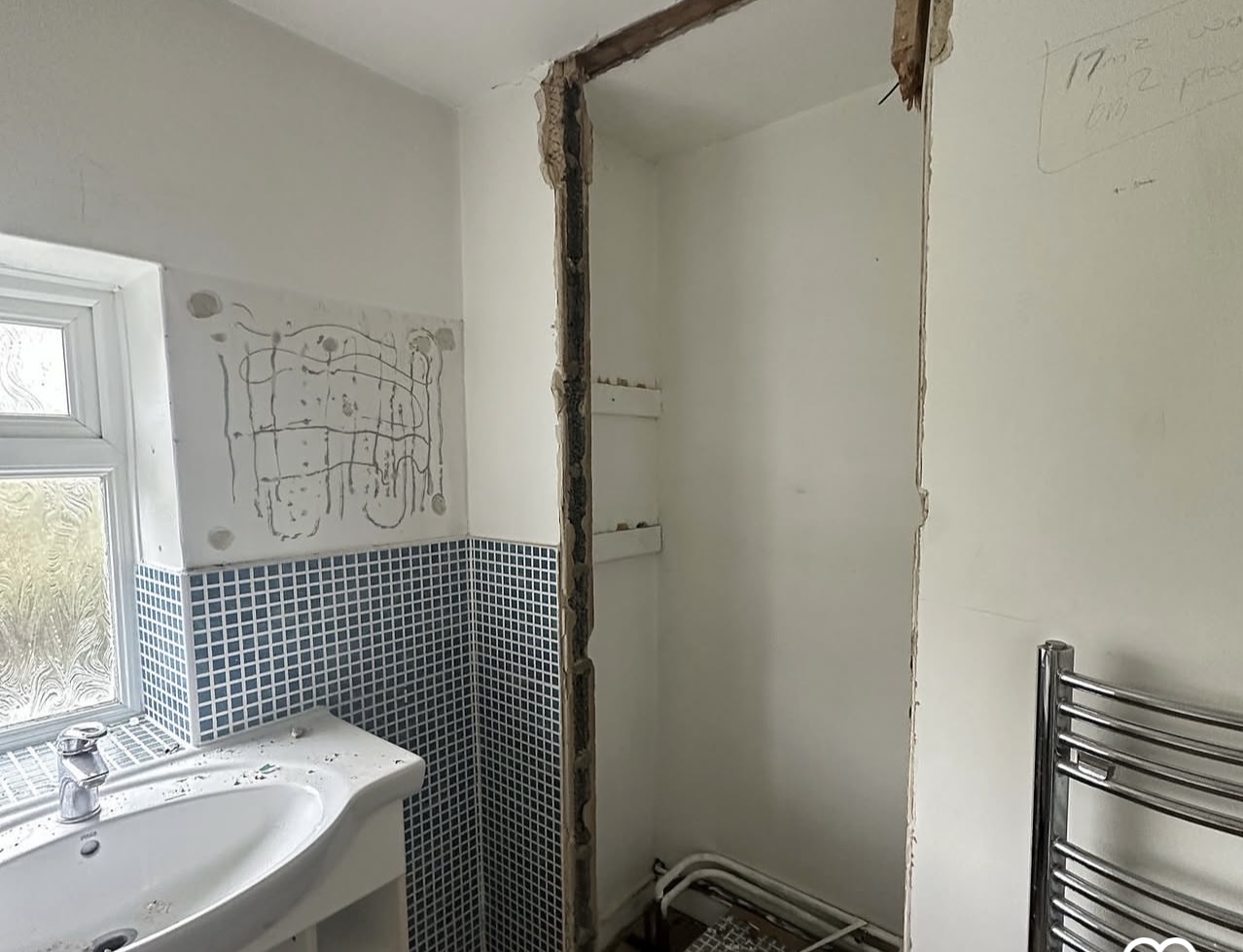 Full Bathroom Refit, before, by FIX & FINISH Dublin