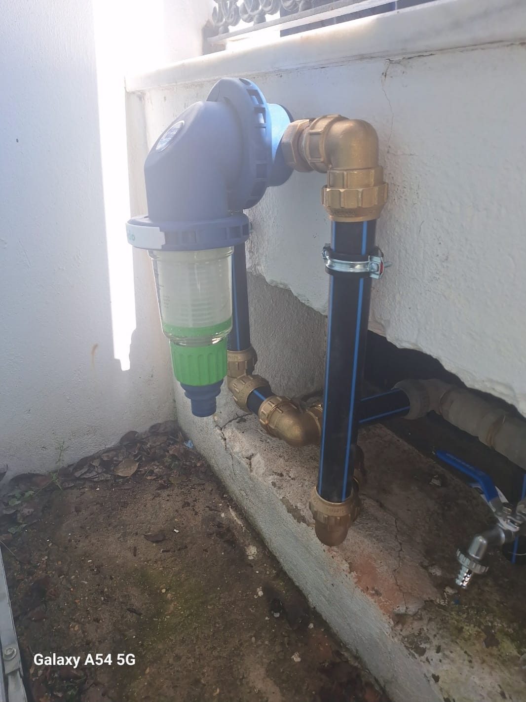 Instalación de filtros antibacterianos de plata