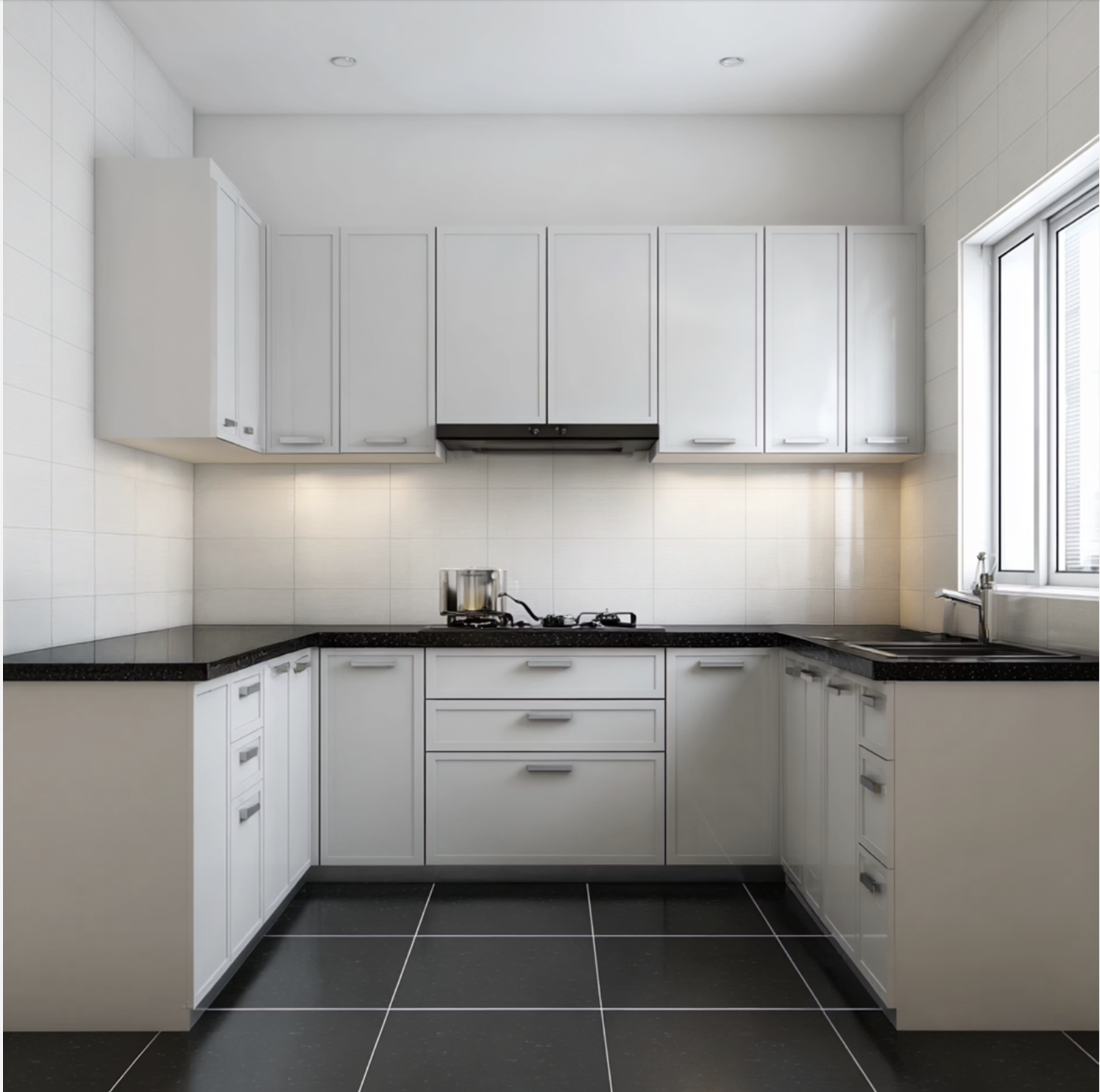 Straight Kitchen