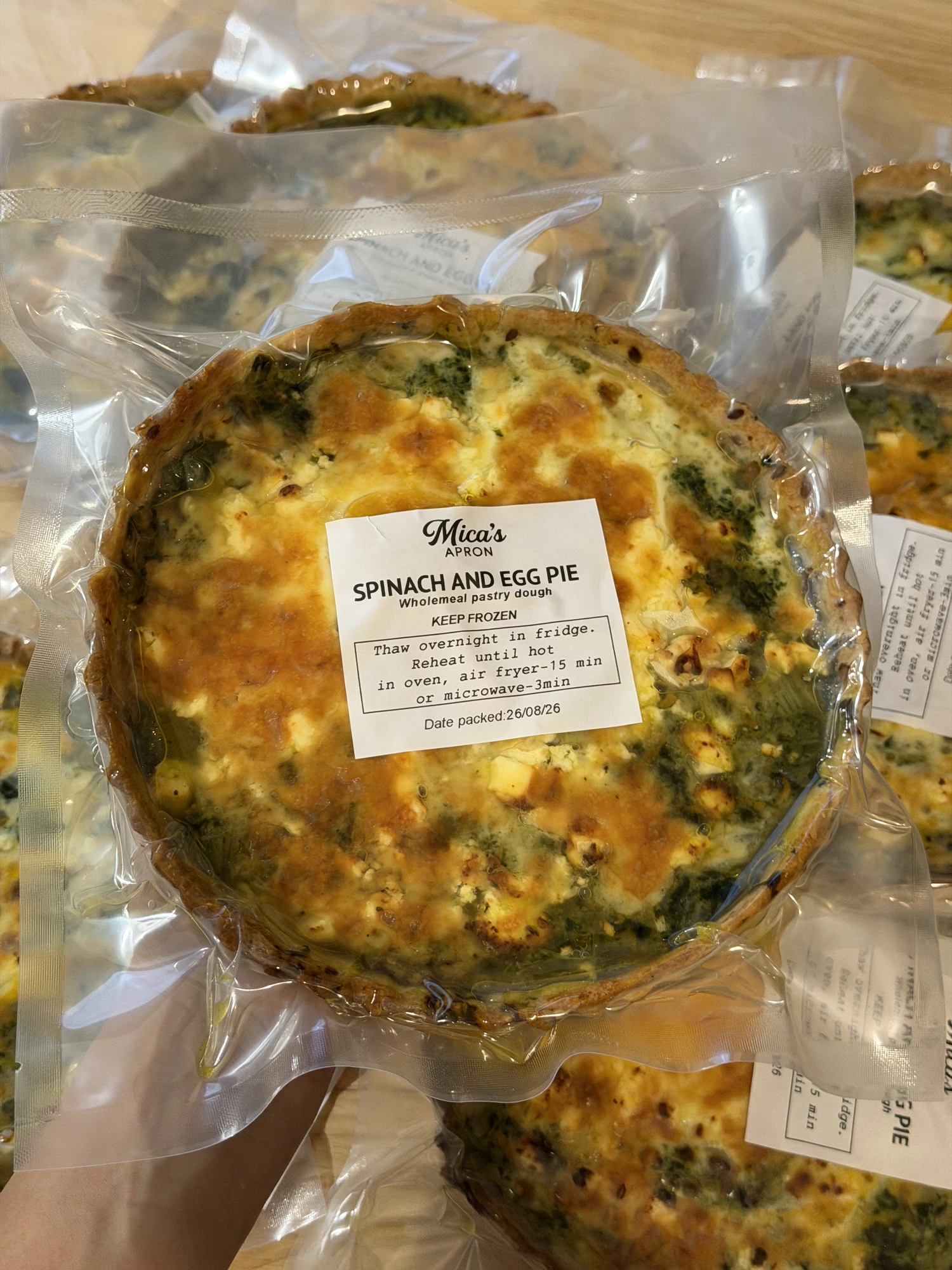 Chicken & Pumpkin Pie