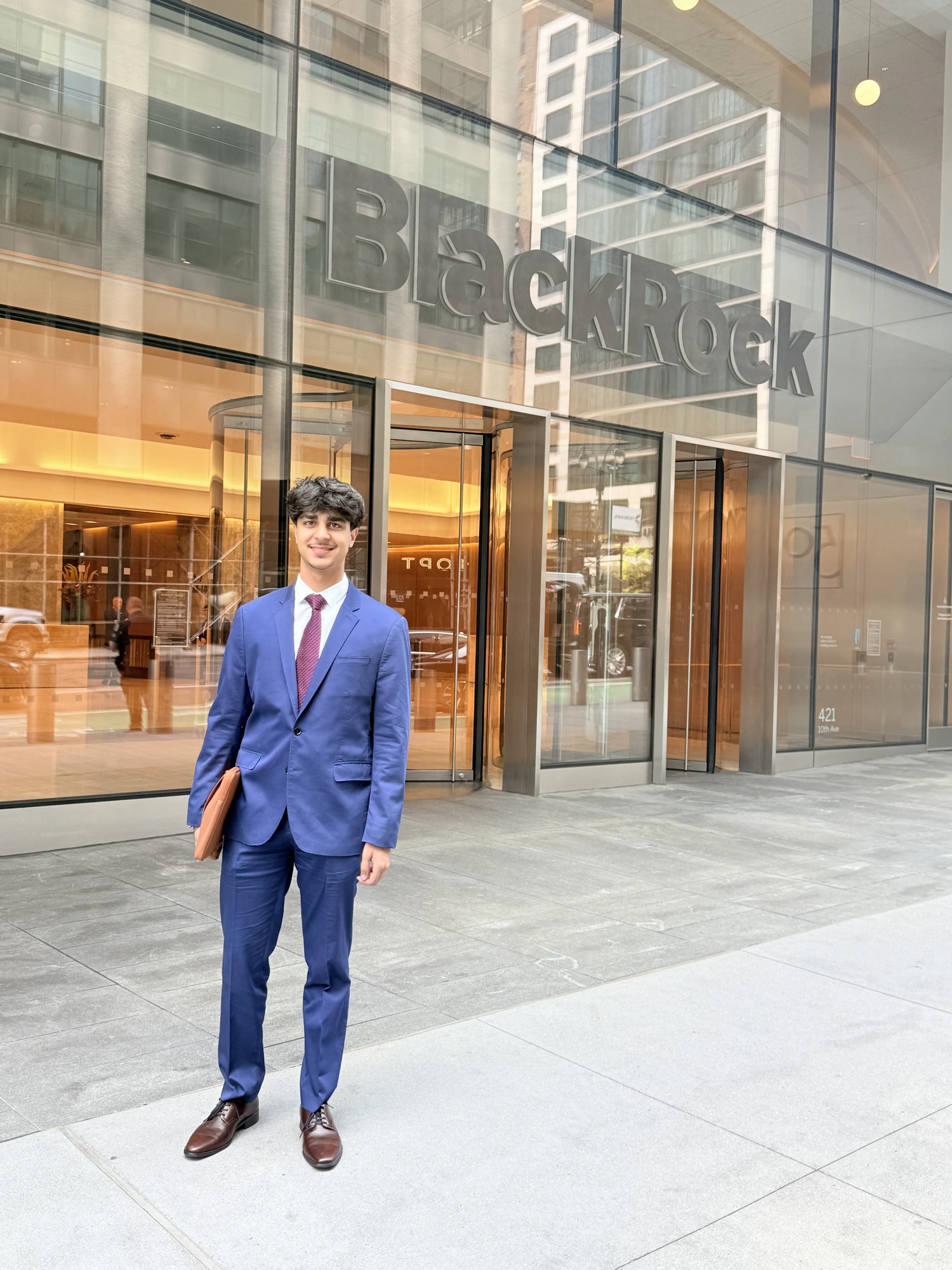Extern at BlackRock HQ, selected by the COO to see how the world's largest asset manager operates