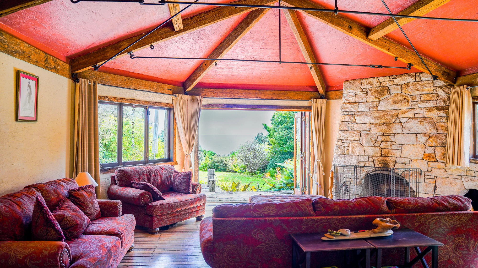 The lodge living room