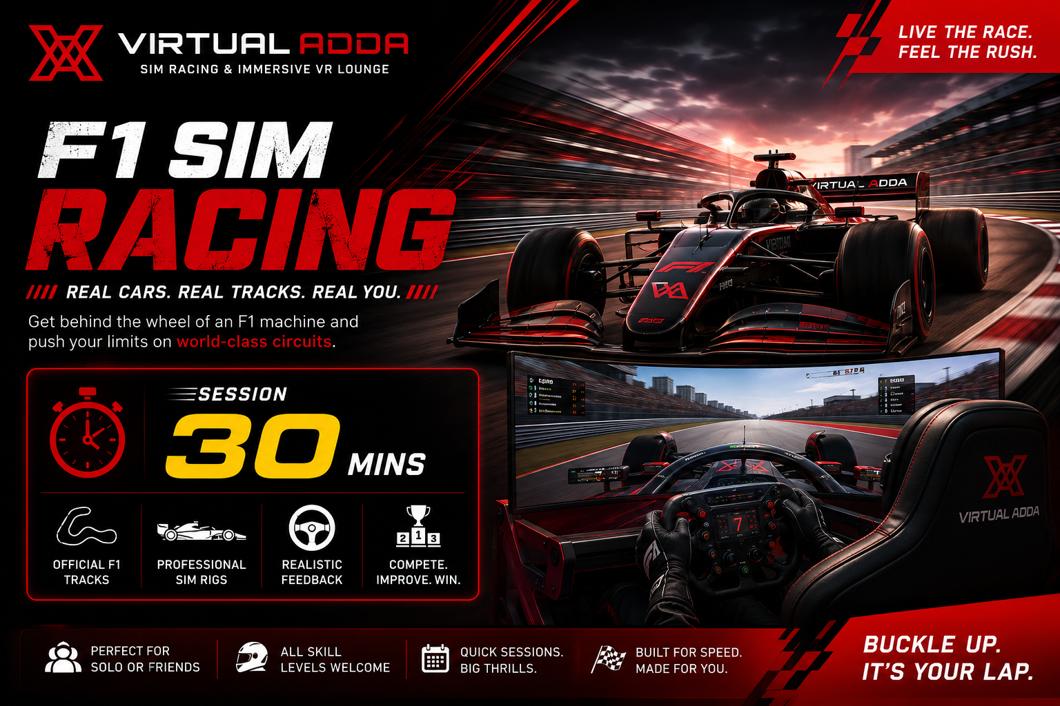 VR CRICKET + F1 COMBO