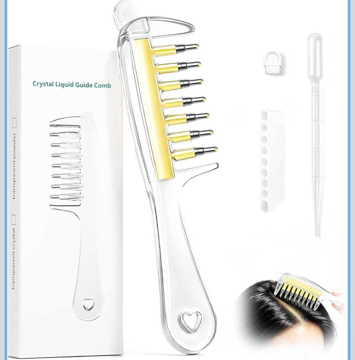 Hair Oil Applicator Comb