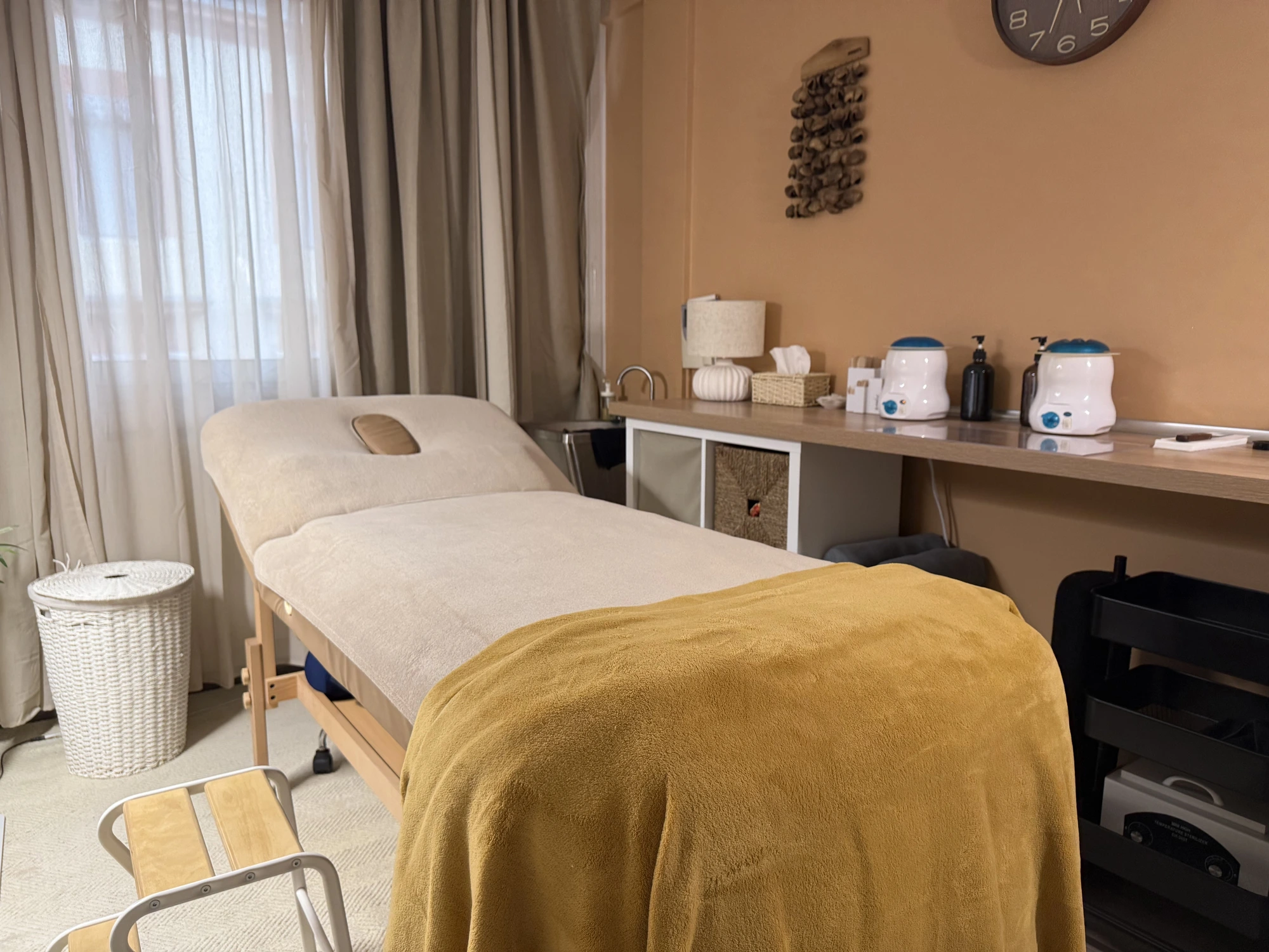 La cabine de l'institut Ninaa Beauty