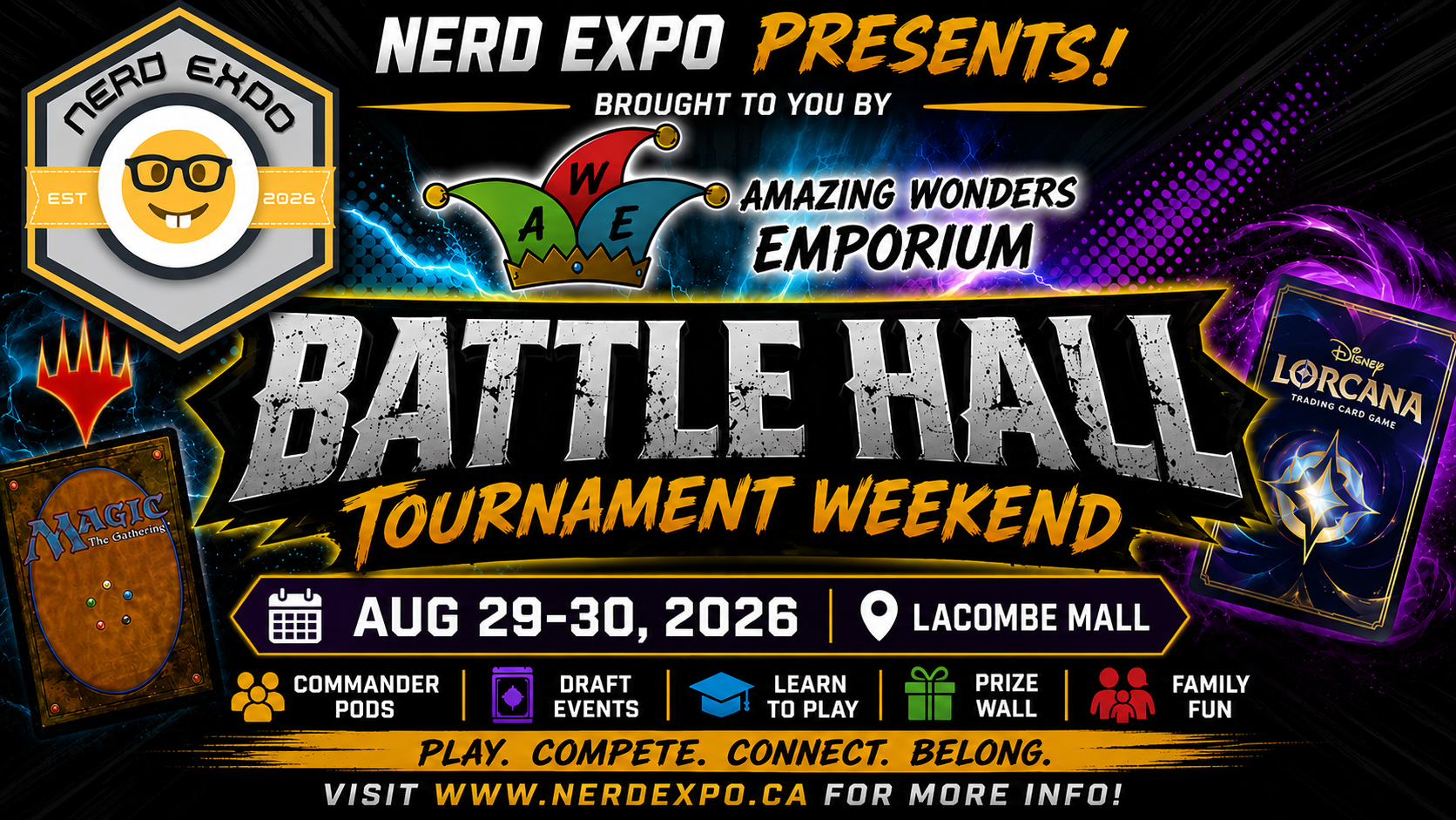Nerd Expo — Battle Hall Tournament Weekend