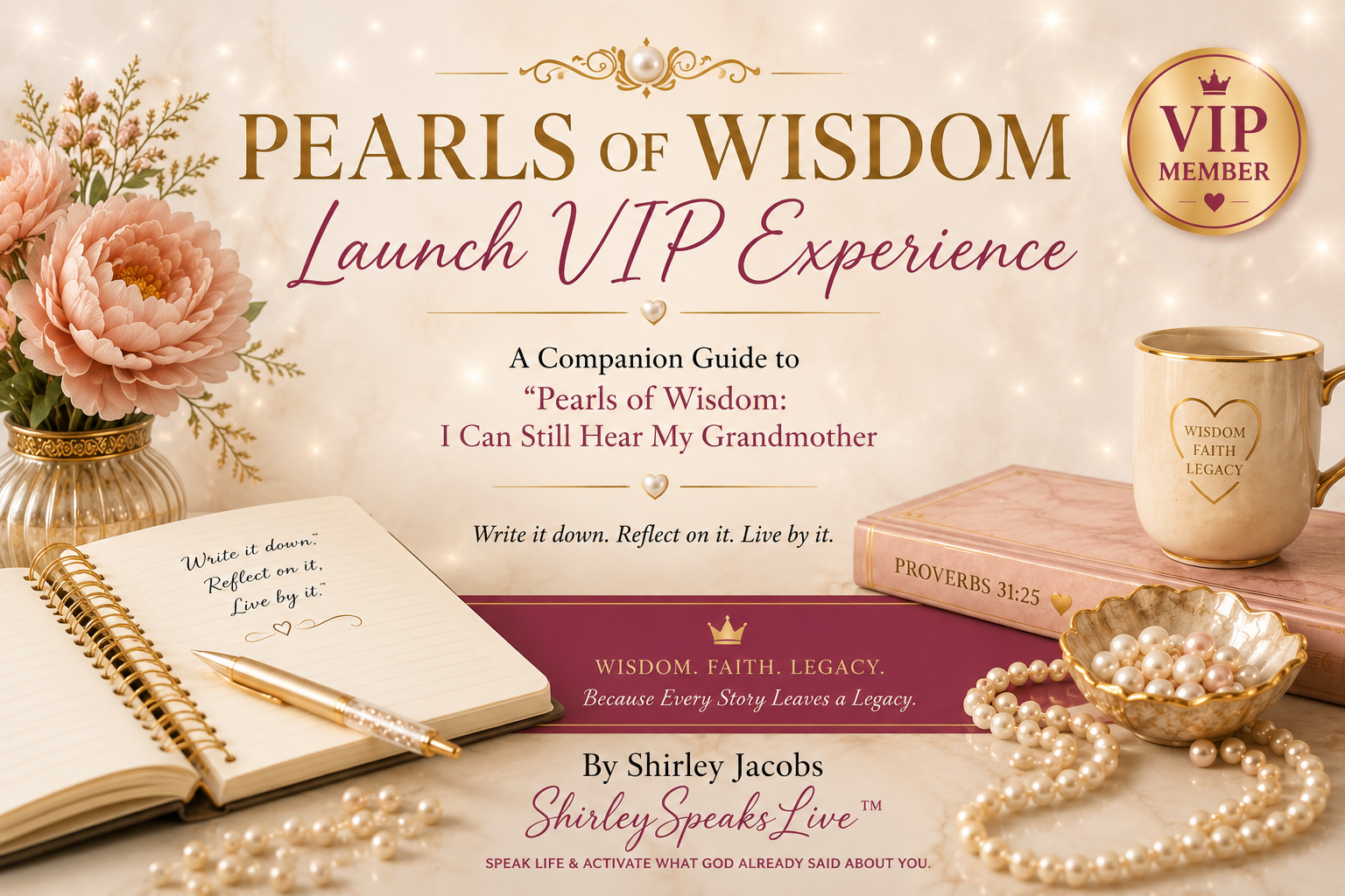 Pearls of Wisdom VIP Experience Preview